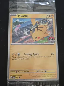 Pokemon World Championships 2024 Sealed Pikachu Promo Card Pack English - Image 1