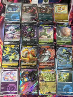 Pokemon 16 Card Lot nm V Max Mega SR Amazing Ex HOLO Rare Hits Only D28 - Image 1
