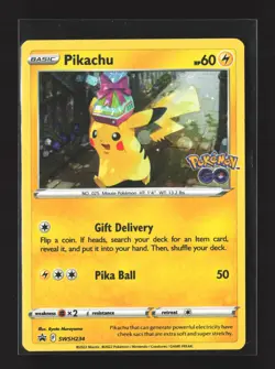 Pokemon SWSH: Sword & Shield Promo Cards #SWSH234 Promo,Holo Pikachu - Image 1