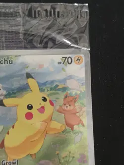 Pokemon TCG Sealed Pikachu 088 SV: Scarlet & Violet Promo Holo English Card - Image 4