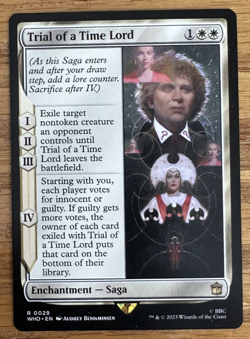 MTG Doctor Who, Trial of a Time Lord -- Light Played - Image 1