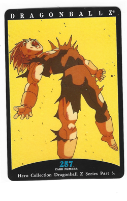 DRAGON BALL Z hero collection amada card 257 - Image 1