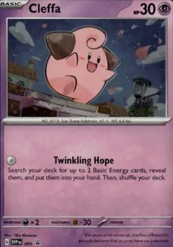 Cleffa Promo SV: Scarlet & Violet Promo Cards 095 NM - Image 1