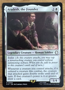 MTG Fallout, Aradesh the Founder -- Light Played - Image 1