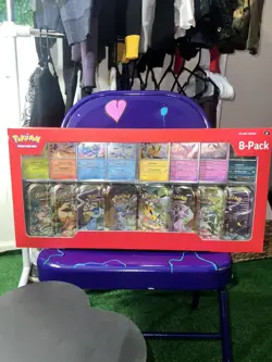 Pokemon TCG Prismatic Evolutions 8 Mini-Tin Bundle w/ Promo Cards SEALED - Image 1
