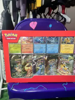 Pokemon TCG Prismatic Evolutions 8 Mini-Tin Bundle w/ Promo Cards SEALED - Image 4