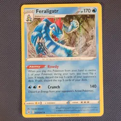 Feraligatr 057/264 - Fusion Strike - Rare Holo Pokemon Card - NM - Image 1