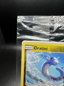 Dratini 35/70 Dragon Majesty Stamped Toys R Us Promo Pokemon Card SEALED - Image 2