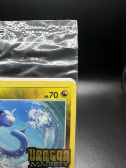 Dratini 35/70 Dragon Majesty Stamped Toys R Us Promo Pokemon Card SEALED - Image 3