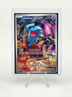 Team Rocket's Wobbuffet 203 Sv: Scarlet & Violet Promo Cards Holo - Image 1
