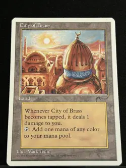 City of Brass MTG Chronicles Regular MP - Image 3