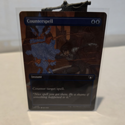 Counterspell - Commander Masters - Borderless Blue Instant - MTG - Image 1