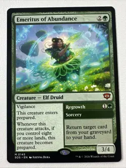 Emeritus of Abundance Secrets of Strixhaven Regular - Image 1