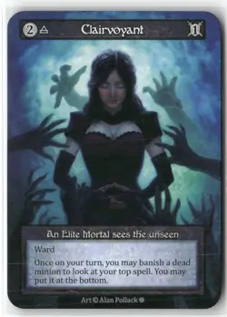 Clairvoyant Sorcery Contested Realm Gothic Elite Regular NM - Image 1