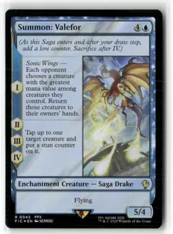 Summon: Valfor Surge Foil NM MTG MAGIC Commander Final Fantasy - Image 1