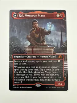 Ral, Monsoon Mage (Borderless) Modern Horizons 3 Regular - Image 1
