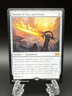 MTG - Sword of War and Peace - Double Masters 300/332 NM - Image 1