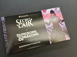 MTG Shadowheart's Devotion Secret Lair Unopened And Sealed (Non-Foil) - Image 1