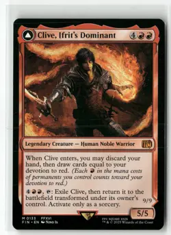 Clive, Ifrit's Dominant M 133 FINAL FANTASY MTG - Image 1
