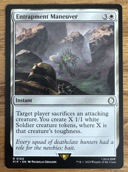 MTG Fallout, Entrapment Maneuver -- Light Played - Image 1