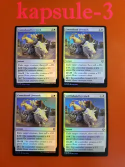 4x Contraband Livestock | FOIL | Battle for Baldur's Gate | MTG Magic Cards - Image 1