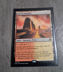 Magic MTG Sacred Foundry Edge of Eternities - Image 1