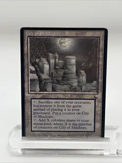 City of Shadows The Dark 1994 Very Good Magic The Gathering Mtg - Image 1