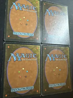 4 Ball Lightning Lot MTG 4th - Fourth Edition - White Border - LP MP HP Magic - Image 2