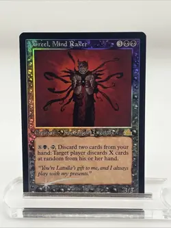 Greel, Mind Raker FOIL Prophecy Near Mint Never Played Magic The Gathering Mtg - Image 1