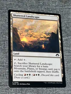Shattered Landscape 0226 Modern Horizons 3 MH3 MTG Magic The Gathering NM - Image 1