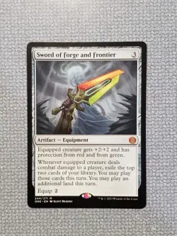 MTG Sword of Forge and Frontier, NM-Mint, English Phyrexia: All Will Be One - Image 1