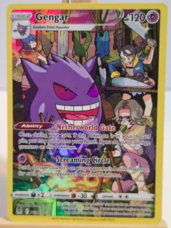 POKEMON Gengar TG06/TG30 Trainer Gallery Holo Ultra Rare Lost Origin TCG Card - Image 1