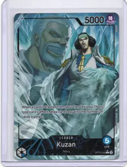 Legacy of the Master #OP12-040 Kuzan (040) (Alternate Art) - Image 1