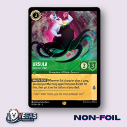 Ursula - Deceiver of All 91/204 Legendary Non-Foil Inklands NM Disney Lorcana - Image 1