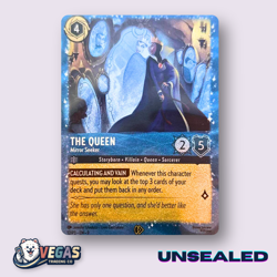 The Queen - Mirror Seeker 12/P3 Glimmer Foil Promo Unsealed NM Disney Lorcana - Image 1