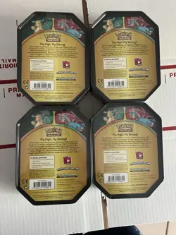 X4 Pokemon TCG Dragonite Dragons Tin w/ 10 Mini 3-Card Booster Packs - NEWSEALED - Image 2