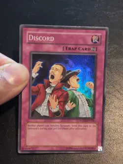 Yu-Gi-Oh SUPER RARE CARD DISCORD ANPR-EN068 NM/VLP - Image 3