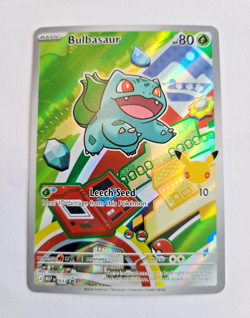 First Partner Kanto Starters Bulbasaur, Charmander, Squirtle Pokemon 3 Card Set - Image 3