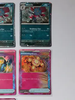 X14 English Pokemon Card Job Lot Bundle Reverse Holo IR Promos - NM Pack Fresh - Image 4