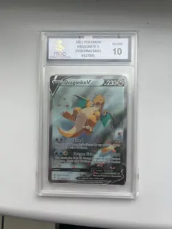 Dragonite V 192/203 Alt Art Evolving Skies Pokemon Card - MGC 10 Gem Mint - Image 1