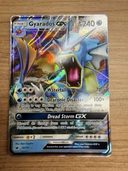 Gyarados GX 18/111 - Crimson Invasion Full Art rare POKEMON card - LP/NM - Image 1