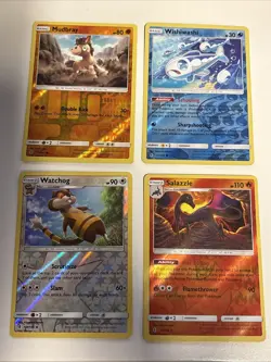 Pokemon 2017 Sun & Moon Guardians Rising Reverse Holo Card Lot LP/MP - Image 1