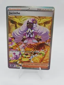Pokemon Jacinthe Trainer-Supporter Full Art Holo POR 122/088 TCG Card - Image 1
