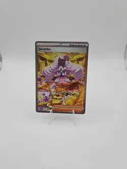 Pokemon Jacinthe Trainer-Supporter Full Art Holo POR 122/088 TCG Card - Image 3