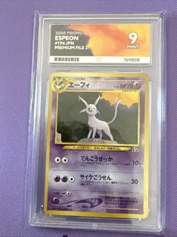 Espeon 196 Neo Discovery Neo Premium Gold Pokemon Card Japanese Promo Ace - Image 1