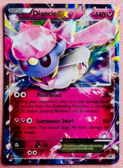 Diancie EX - XY43 Holo | XY Promo | Pokemon TCG Card | LP - Image 1