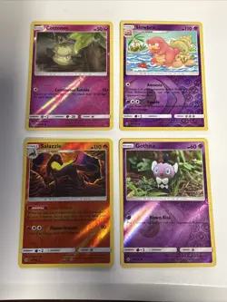 Pokemon 2017 Sun & Moon Guardians Rising Reverse Holo Card Lot LP - Image 1