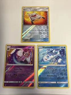 Pokemon 2017 Sun & Moon Guardians Rising Reverse Holo Card Lot LP/MP - Image 1