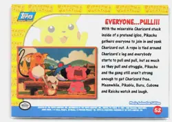 Everyone... Pull!!! #52 Topps The First Movie Trading Cards Pokemon LP - Image 2