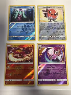 Pokemon 2017 Sun & Moon Guardians Rising Reverse Holo Card Lot LP/MP - Image 1